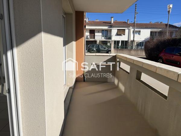 T2 - 47 m2 avec balcon et parking privatif – Nîmes