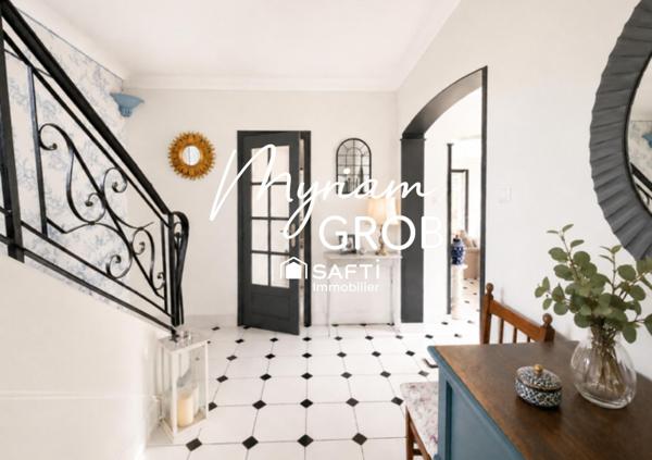 Maison de ville - 130 m2 - avec jardin - Terrasse - Garage  et espace détente