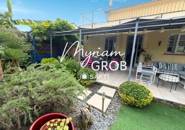 Maison de ville - 130 m2 - avec jardin - Terrasse - Garage  et espace détente