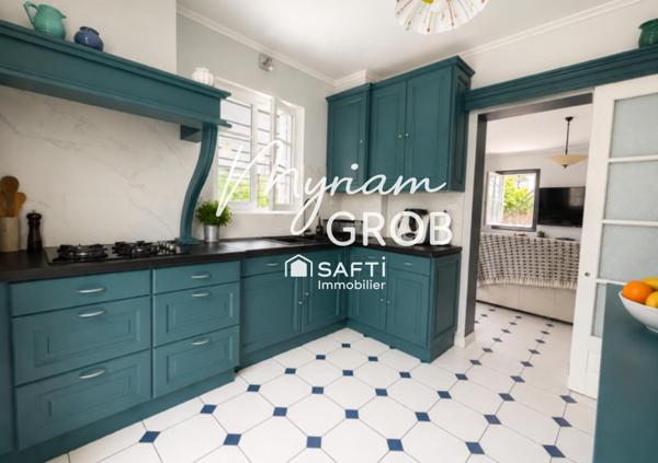 Maison de ville - 130 m2 - avec jardin - Terrasse - Garage  et espace détente