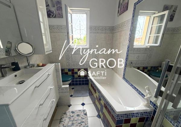 Maison de ville - 130 m2 - avec jardin - Terrasse - Garage  et espace détente