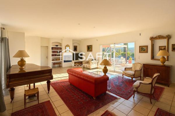 Maison de plain-pied 165 m² + T2 indépendant, piscine, 2000 m² – Cotignac