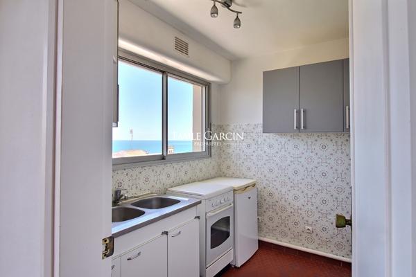à vendre studio Biarritz vue océan