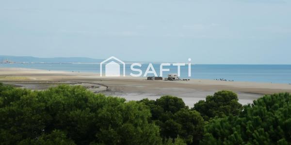 Vue mer imprenable à Leucate-la-Franqui !
