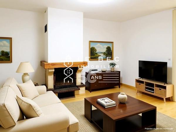 LORIENT : Appartement T3 de 74 m² au 1er étage