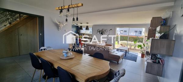 Maison individuelle semi plain pied de 146 m²