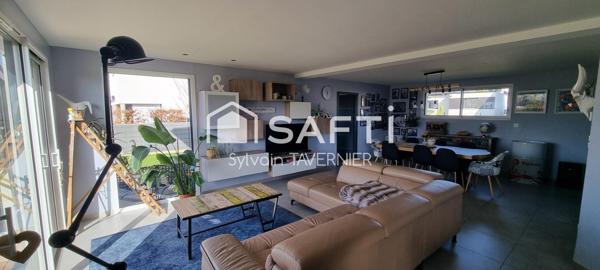 Maison individuelle semi plain pied de 146 m²