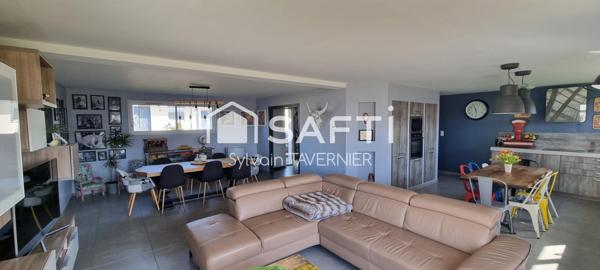 Maison individuelle semi plain pied de 146 m²