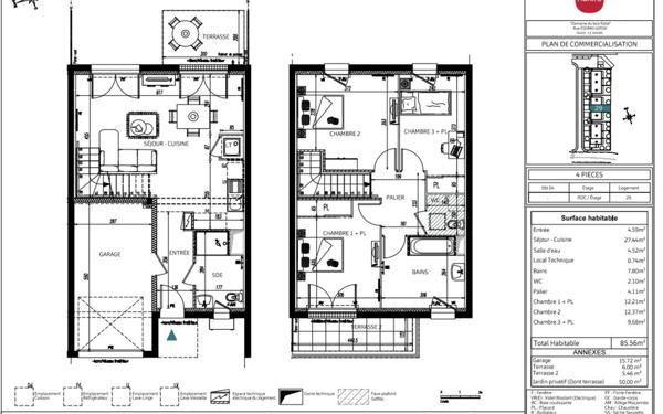 Maison à vendre    4 pièces •  Le Havre
