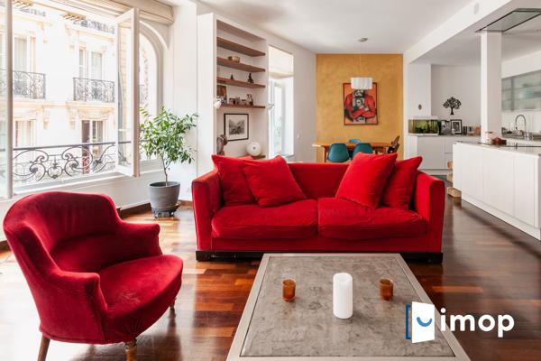 Coup de coeur pour cet appartement de réception