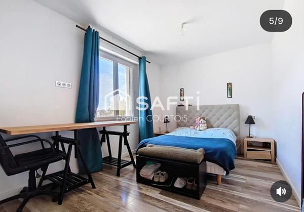 appartement avec belle surface , 4 CHAMBRES , clair et au calme .