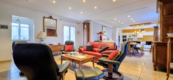 Coup de cœur ! Maison familiale plain-pied de 190 m² – Séjour 60 m² – 3 chambres + bureau – salle Home cinéma Détails des diagnostics énergétiques
