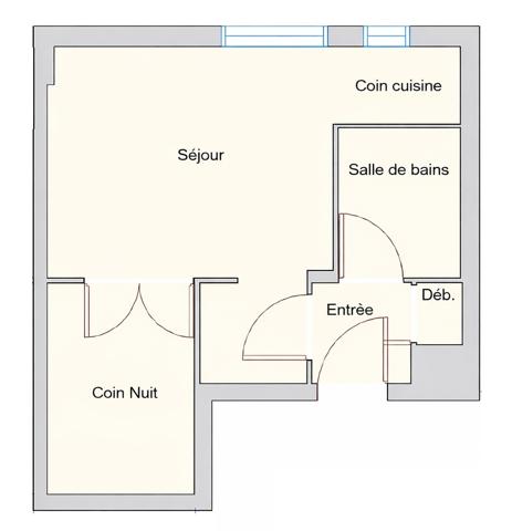 Appartement à vendre 2 pièces 26 m² Besançon