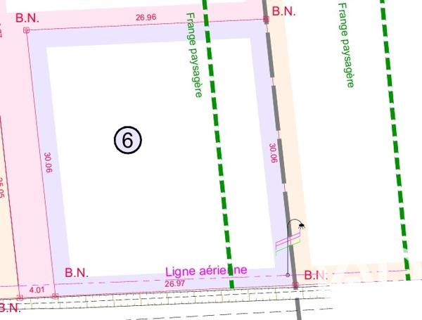 Terrain à vendre 809 m² Chanteau