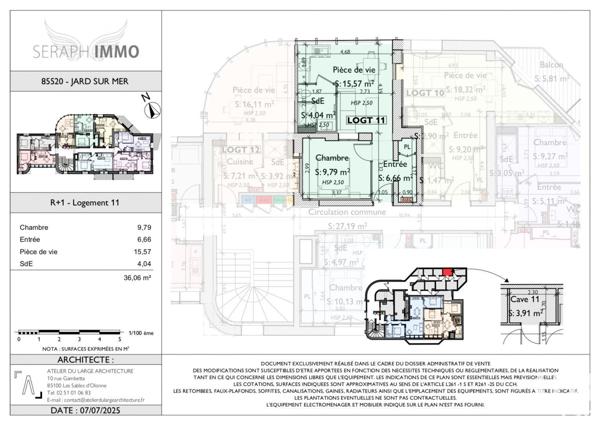 Appartement à vendre 2 pièces 37 m² Jard-sur-Mer