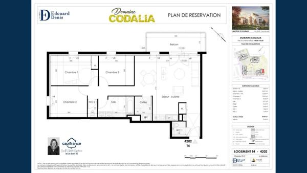 appartement à vendre 4 pièces VALLET (44)