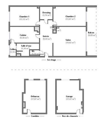 Appartement à vendre 3 pièces 76 m² Valence