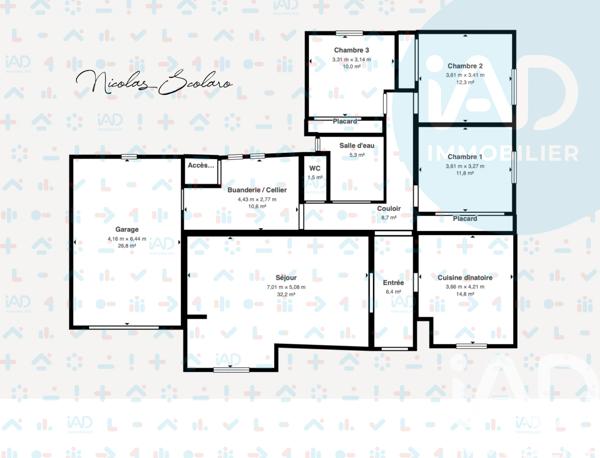 Maison à vendre 5 pièces 107 m² Cavaillon