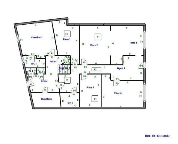 Immeuble à vendre 8 pièces 214 m² Le Havre