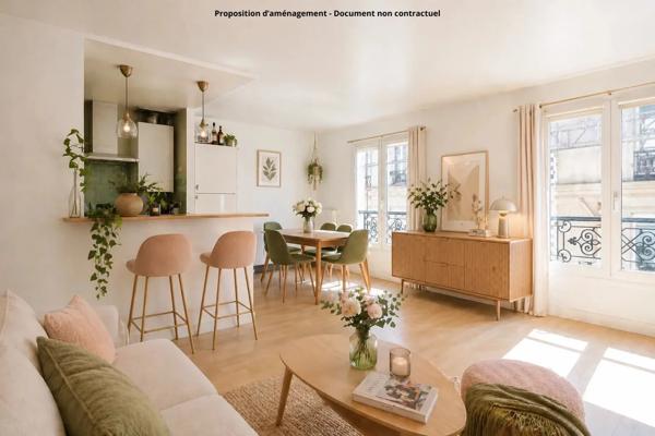 Appartement Paris 10e - MARCHÉ SAINT MARTIN
