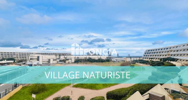 À vendre Studio 29 m² - Le Cap D'agde 34300