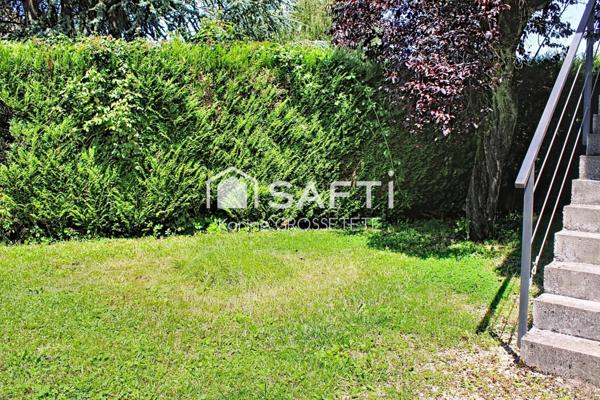 Maison de 112m² et appartement de 72m² sur un terrain de 763m²