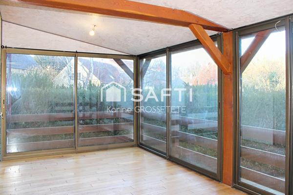 Maison de 112m² et appartement de 72m² sur un terrain de 763m²