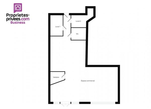 ALBERTVILLE - Murs commerciaux - 88 m2 - Emplacement premium