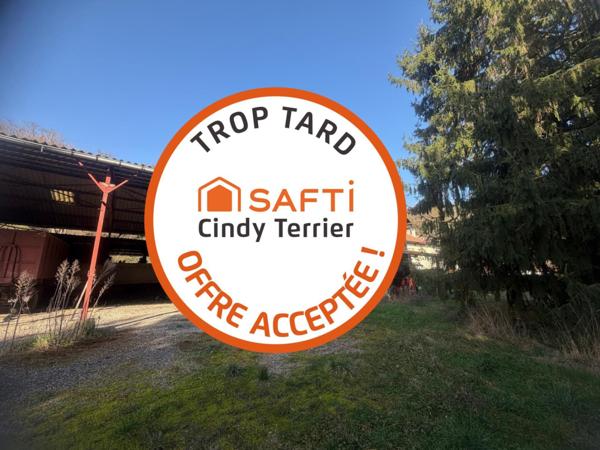 Terrain constructible d’environ 2 680 m² – Division possible – Le Grand-Lemps