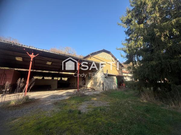 Terrain constructible d’environ 2 680 m² – Division possible – Le Grand-Lemps