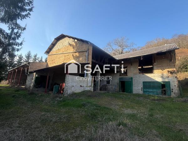 Terrain constructible d’environ 2 680 m² – Division possible – Le Grand-Lemps