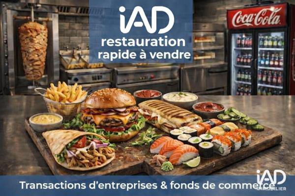 Restauration rapide à vendre 65 m² Royan