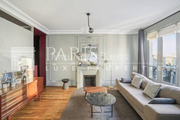 Paris 17e - Plaine Monceau - 4 pièces - 2 chambres + bureau - 95 m²