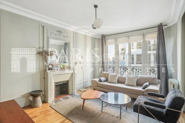 Paris 17e - Plaine Monceau - 4 pièces - 2 chambres + bureau - 95 m²