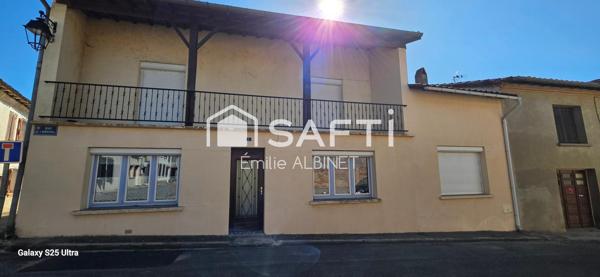 Maison 128 m² sur 734 m² de jardin