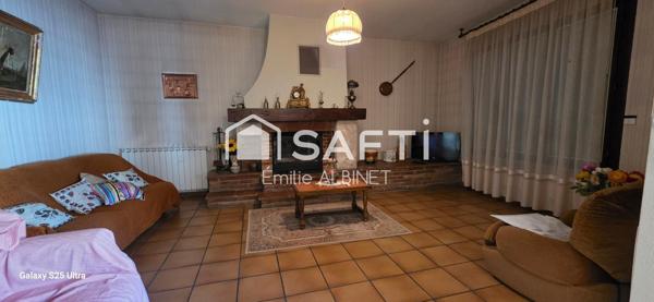 Maison 128 m² sur 734 m² de jardin