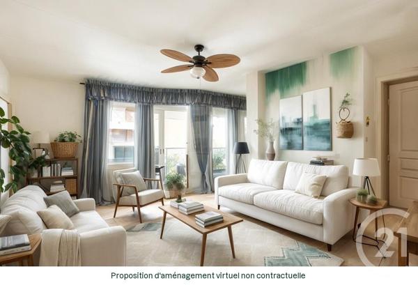 Appartement F3 à vendre  3 pièces - 75 m2 NICE - 06