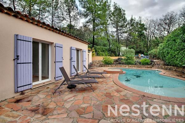 Maison Lorgues T5 de 98m² sur un terrain de 1437m² + piscine forme libre