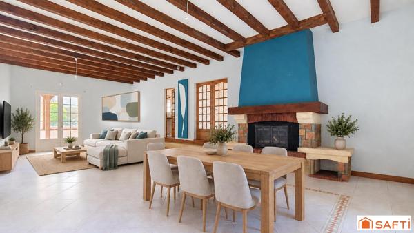 VASTE MAISON FAMILIALE DE PLAIN-PIED AVEC PISCINE ET DOUBLE GARAGE