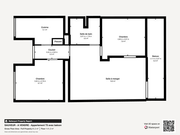 Appartement à vendre 100 000 € Marseille 09 3 p 45 m² DPE C