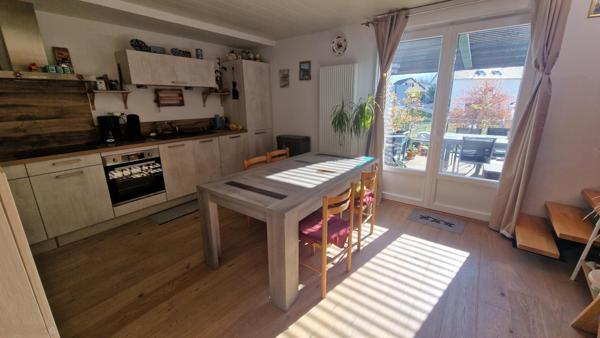 Investissement Saône- Duplex en rez-de-chaussée 81m2 avec terrasse + garage