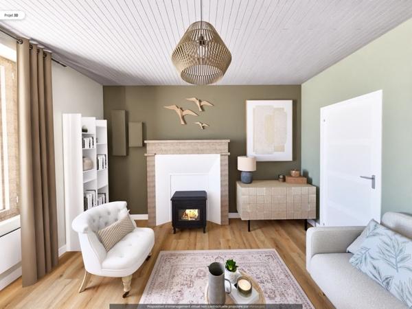 Maison à vendre |  Orsennes |  3 pièces | 72 m²