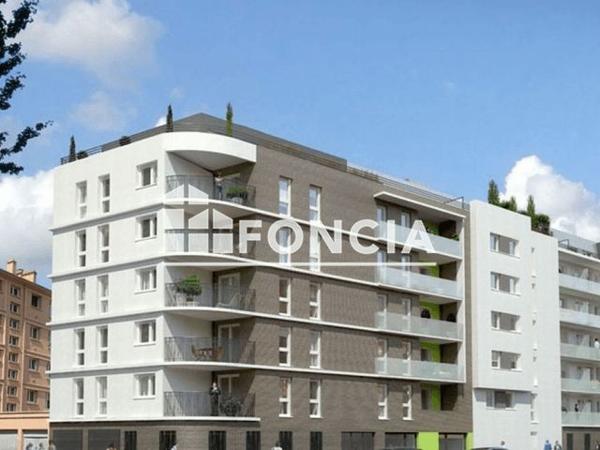 Location Appartement 3 pièces 65.44 m² - 30 RUE EMMUREES Rouen 76100