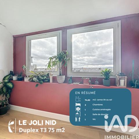 Appartement à vendre 3 pièces 75 m² Rouen