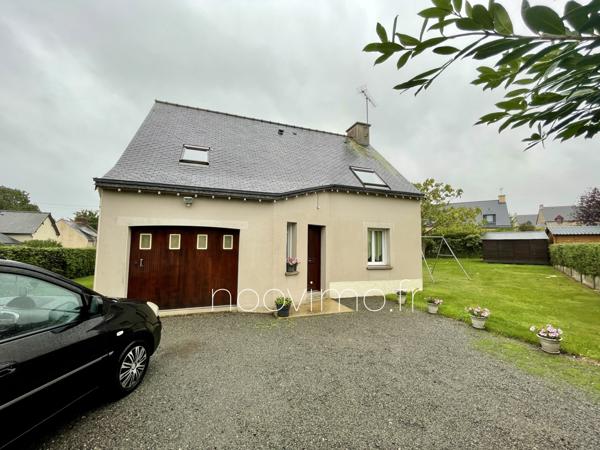 Maison 3 chambres, garage, très beau jardin arboré