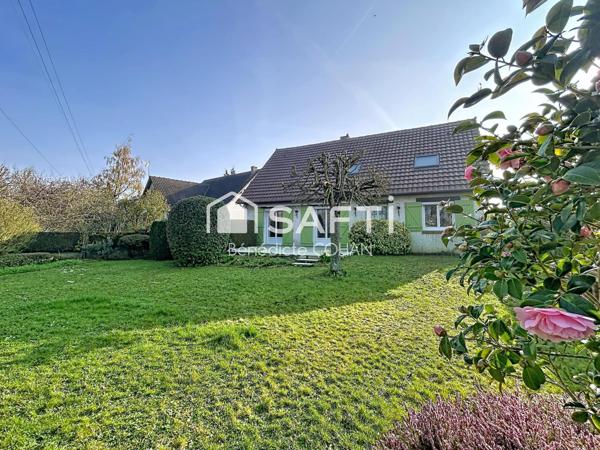 Maison 5 chambres, bien entretenue.