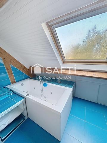 Maison 5 chambres, bien entretenue.