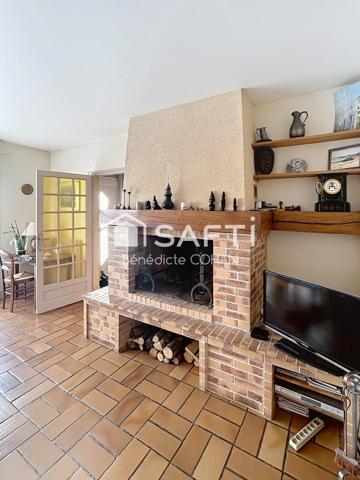 Maison 5 chambres, bien entretenue.