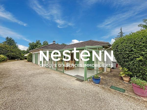 A vendre : Maison de plain pied avec véranda et joli jardin proche CRECHES SUR SAONE