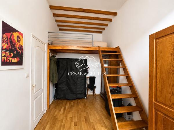 Lyon 4e – Le charme coup de cœur de la Croix-Rousse (T2 de 42,68 m² au sol)